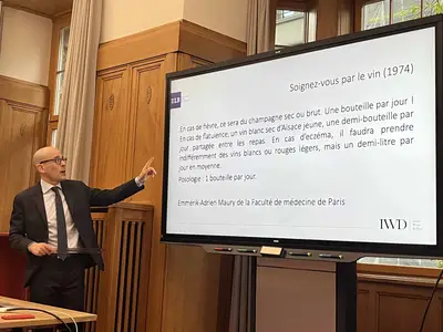 Conference Alliance Francaise de Zurich sur le vin 