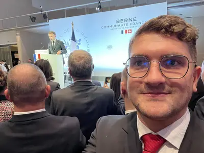 Visite Macron Berne 3