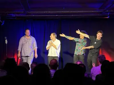 Benjamin Delahaye spectacle un grand succes