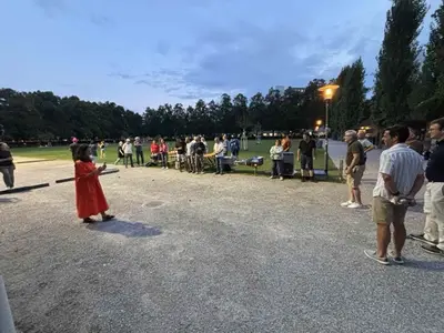 Petanque entre Francais