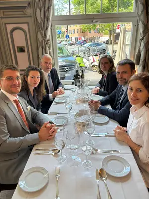 Dejeuner Consul honoraire Liechtenstein Urban Eberle