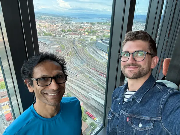 Shabir ASFE London visite Zurich