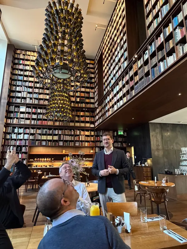 Investor breakfast at B2 Hotel 3